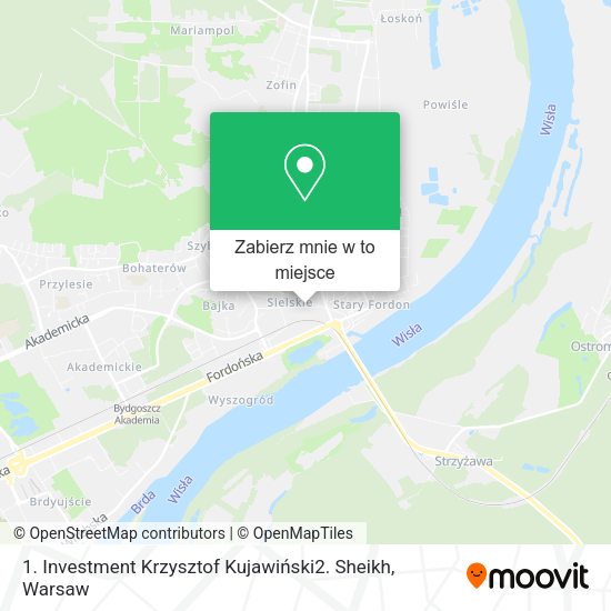 Mapa 1. Investment Krzysztof Kujawiński2. Sheikh