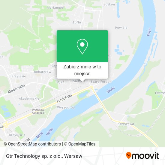Mapa Gtr Technology sp. z o.o.