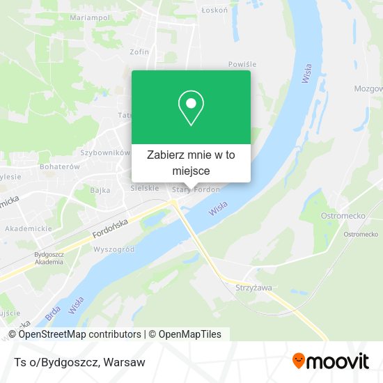 Mapa Ts o/Bydgoszcz