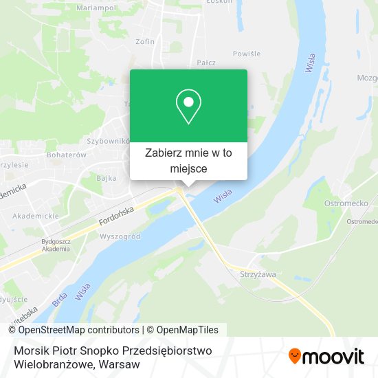 Mapa Morsik Piotr Snopko Przedsiębiorstwo Wielobranżowe