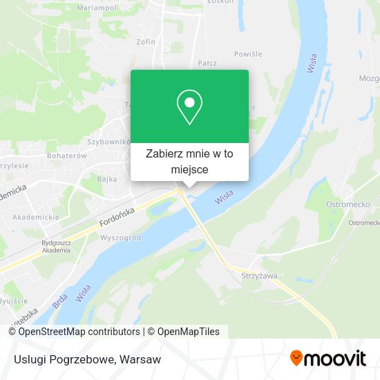 Mapa Uslugi Pogrzebowe