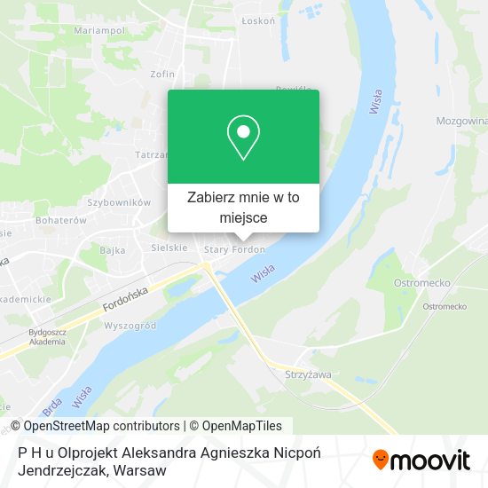 Mapa P H u Olprojekt Aleksandra Agnieszka Nicpoń Jendrzejczak