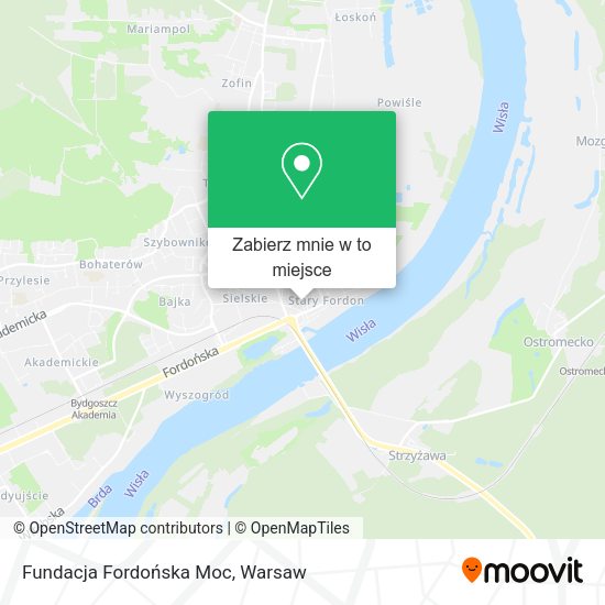 Mapa Fundacja Fordońska Moc