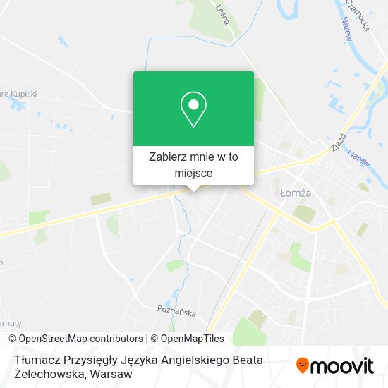 Mapa Tłumacz Przysięgły Języka Angielskiego Beata Żelechowska