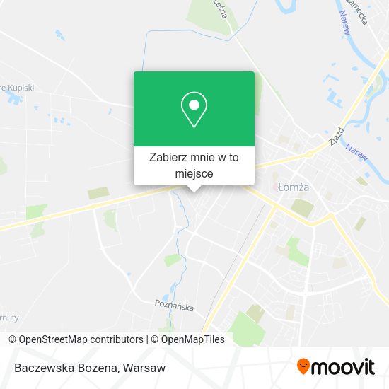 Mapa Baczewska Bożena