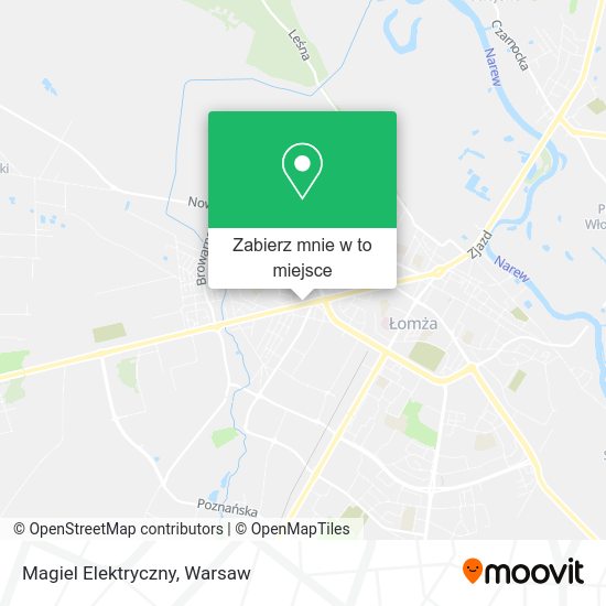 Mapa Magiel Elektryczny