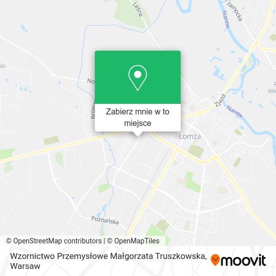 Mapa Wzornictwo Przemysłowe Małgorzata Truszkowska