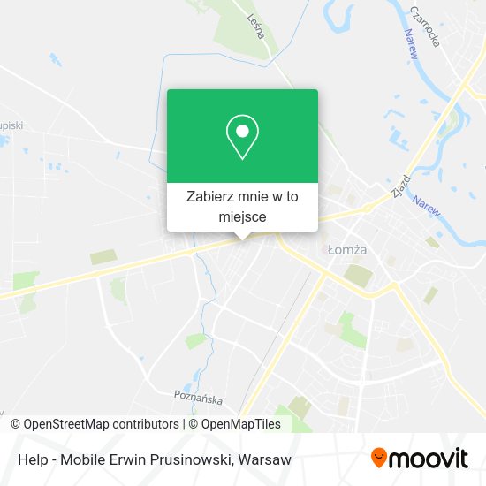 Mapa Help - Mobile Erwin Prusinowski