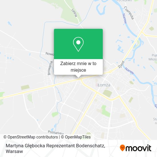 Mapa Martyna Głębocka Reprezentant Bodenschatz