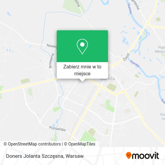 Mapa Doners Jolanta Szczęsna