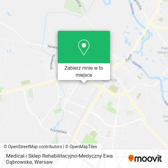 Mapa Medical i Sklep Rehabilitacyjno-Medyczny Ewa Dąbrowska