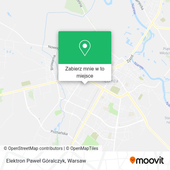 Mapa Elektron Paweł Góralczyk