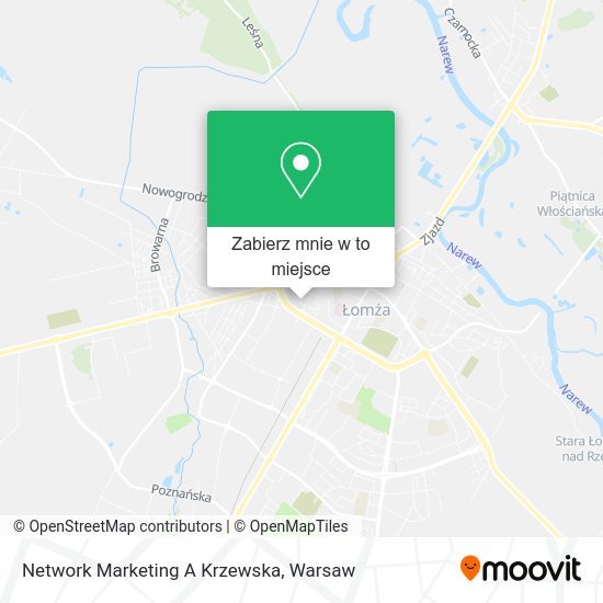 Mapa Network Marketing A Krzewska