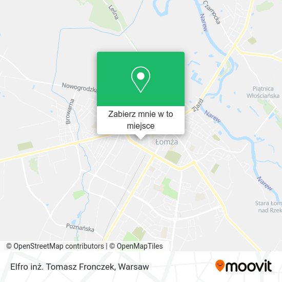 Mapa Elfro inż. Tomasz Fronczek