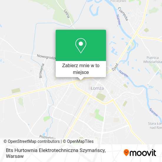 Mapa Bts Hurtownia Elektrotechniczna Szymańscy