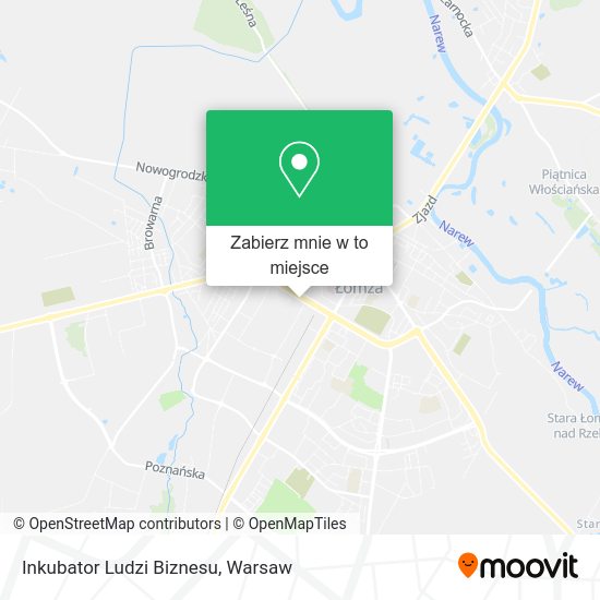 Mapa Inkubator Ludzi Biznesu