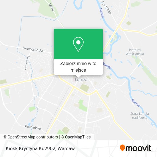 Mapa Kiosk Krystyna Ku2902