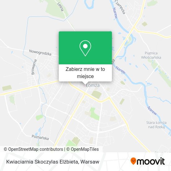 Mapa Kwiaciarnia Skoczylas Elżbieta