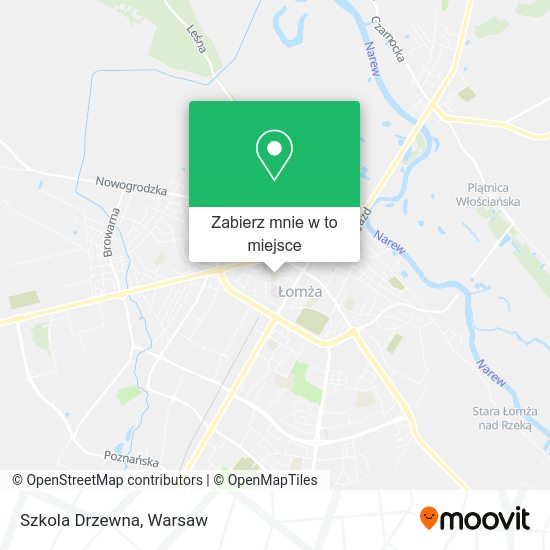 Mapa Szkola Drzewna