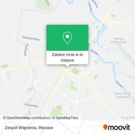 Mapa Zespół Więzienia