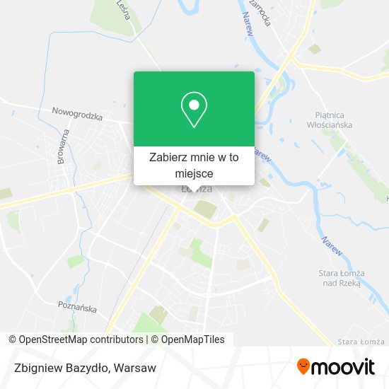 Mapa Zbigniew Bazydło