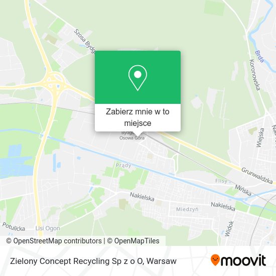 Mapa Zielony Concept Recycling Sp z o O