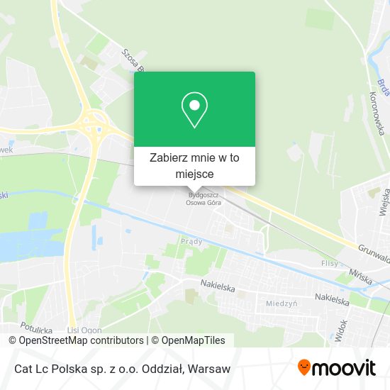 Mapa Cat Lc Polska sp. z o.o. Oddział