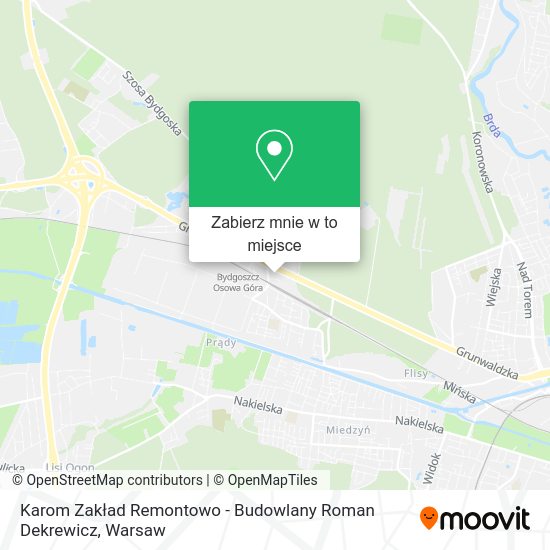 Mapa Karom Zakład Remontowo - Budowlany Roman Dekrewicz