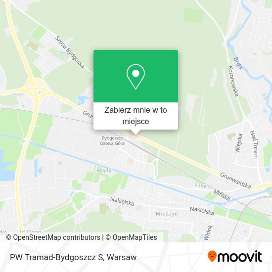 Mapa PW Tramad-Bydgoszcz S