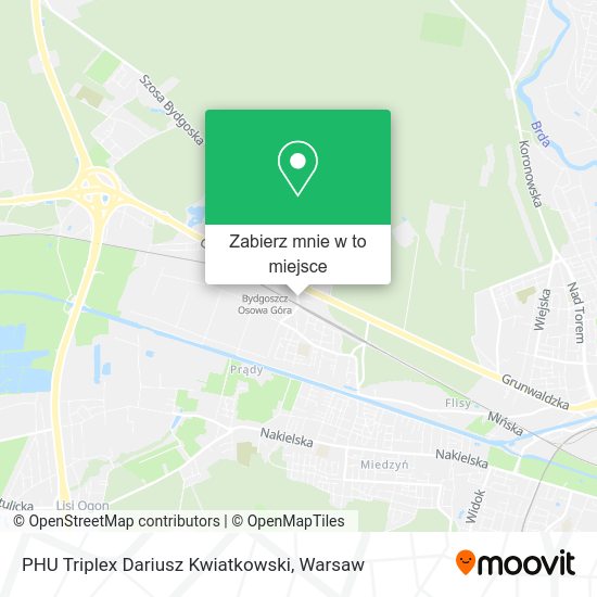 Mapa PHU Triplex Dariusz Kwiatkowski