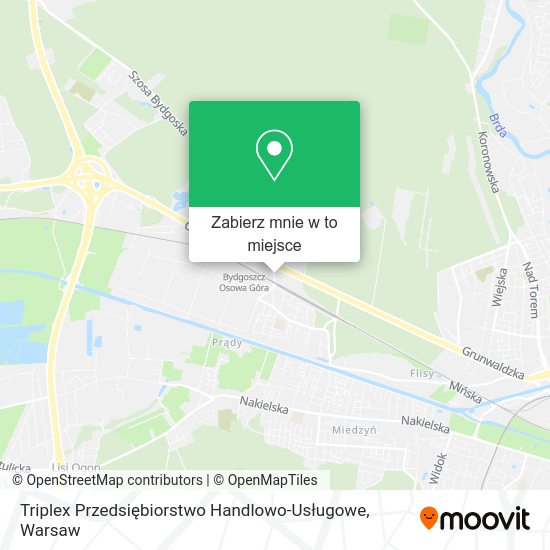 Mapa Triplex Przedsiębiorstwo Handlowo-Usługowe