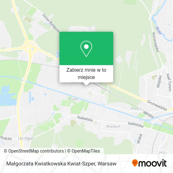 Mapa Małgorzata Kwiatkowska Kwiat-Szper