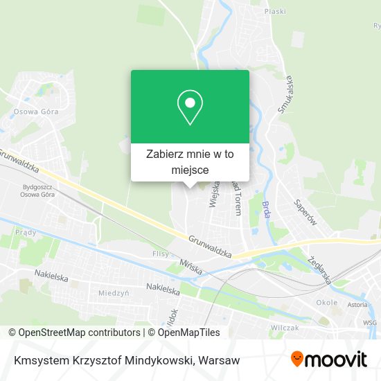 Mapa Kmsystem Krzysztof Mindykowski