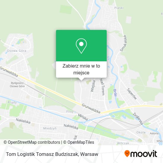 Mapa Tom Logistik Tomasz Budziszak