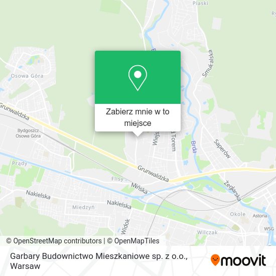 Mapa Garbary Budownictwo Mieszkaniowe sp. z o.o.