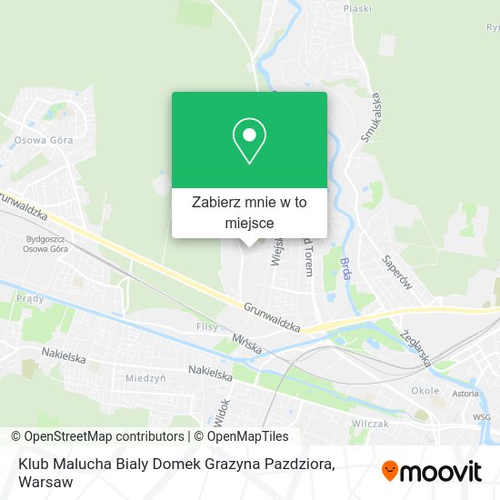 Mapa Klub Malucha Bialy Domek Grazyna Pazdziora