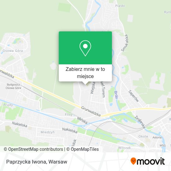 Mapa Paprzycka Iwona