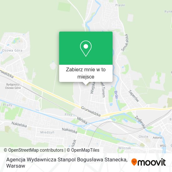 Mapa Agencja Wydawnicza Stanpol Bogusława Stanecka