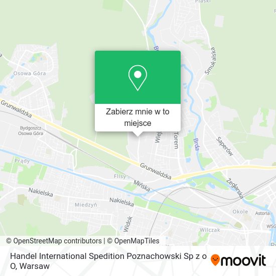 Mapa Handel International Spedition Poznachowski Sp z o O