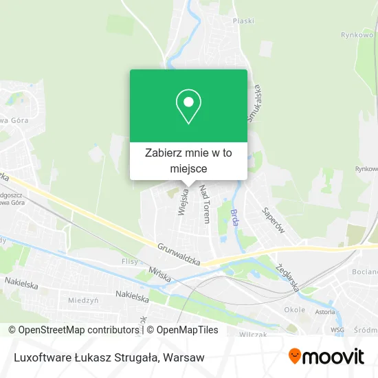 Mapa Luxoftware Łukasz Strugała