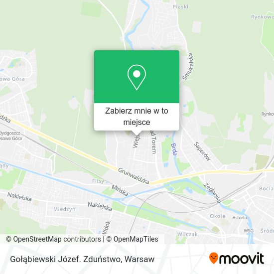 Mapa Gołąbiewski Józef. Zduństwo