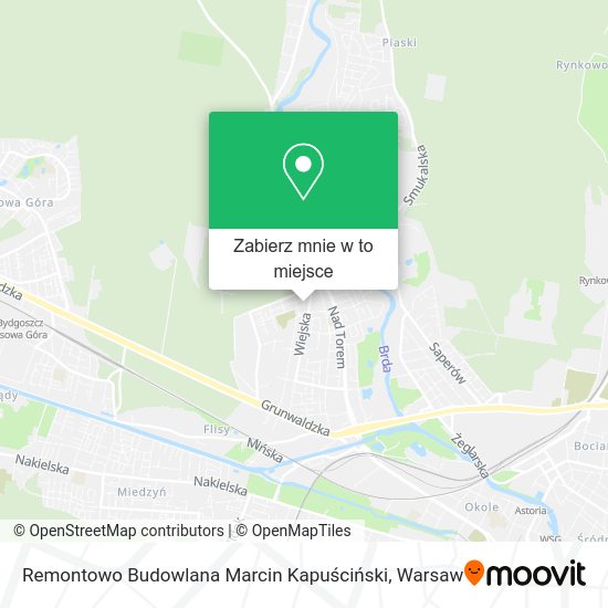 Mapa Remontowo Budowlana Marcin Kapuściński