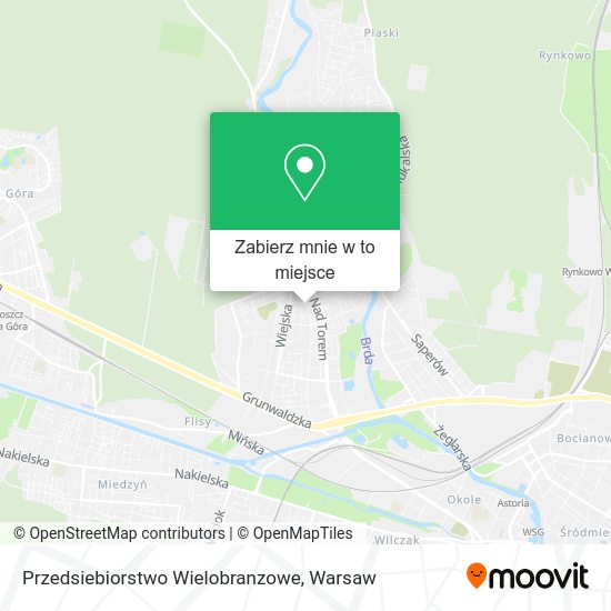 Mapa Przedsiebiorstwo Wielobranzowe