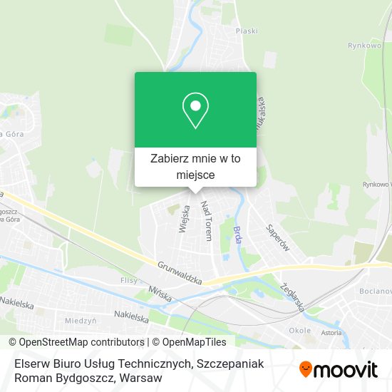 Mapa Elserw Biuro Usług Technicznych, Szczepaniak Roman Bydgoszcz