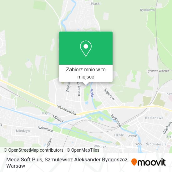 Mapa Mega Soft Plus, Szmulewicz Aleksander Bydgoszcz