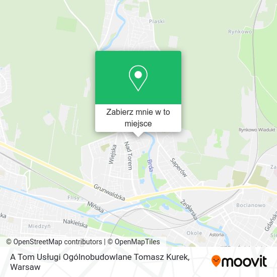 Mapa A Tom Usługi Ogólnobudowlane Tomasz Kurek