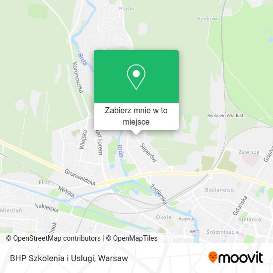 Mapa BHP Szkolenia i Uslugi