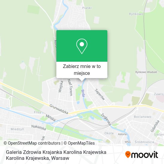 Mapa Galeria Zdrowia Krajanka Karolina Krajewska Karolina Krajewska