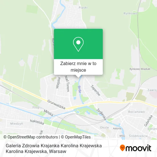 Mapa Galeria Zdrowia Krajanka Karolina Krajewska Karolina Krajewska