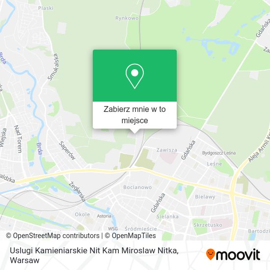 Mapa Uslugi Kamieniarskie Nit Kam Miroslaw Nitka